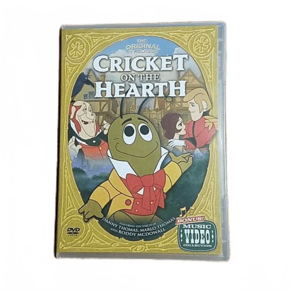 Cricket On The Hearth Children's Classic Animated Movie DVD Disc Family Kids